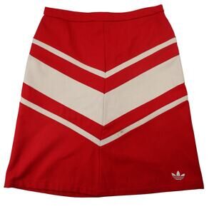 Vintage Y2k SAMPLE Adidas x Carlo Gruber Chevron Wool Skirt